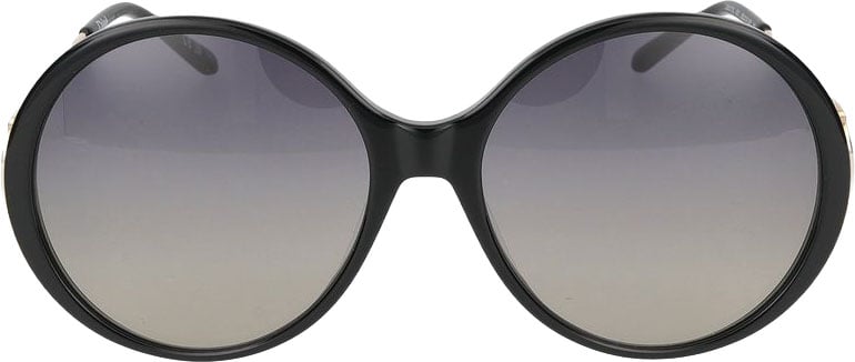 Chloé Sunglasses Chloé CH0171S 001 black gold grey 58/17/135 Grijs