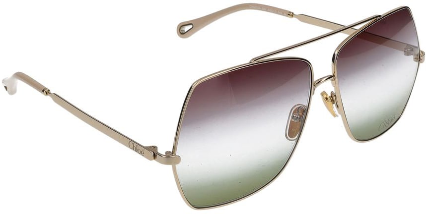 Chloé Sunglasses Chloé CH0278S 002 gold gold green 62/12/140 Wit