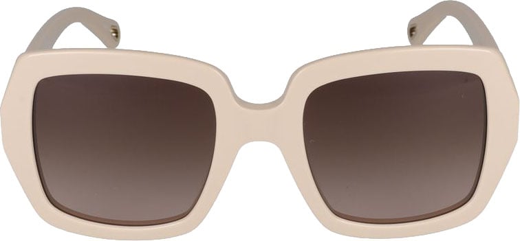 Chloé Sunglasses Chloé CH0301S 003 ivory ivory brown 52/22/140 Grijs