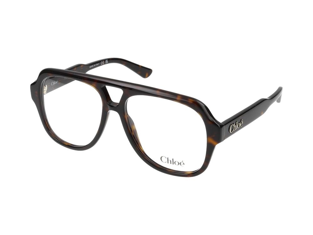 Chloé Eyeglasses CH0339O 002 havana havana transpa 56/15/140 Rood