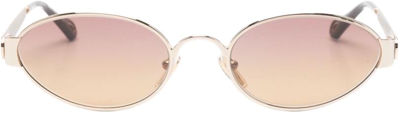 Chloé Sunglasses Gold Goud