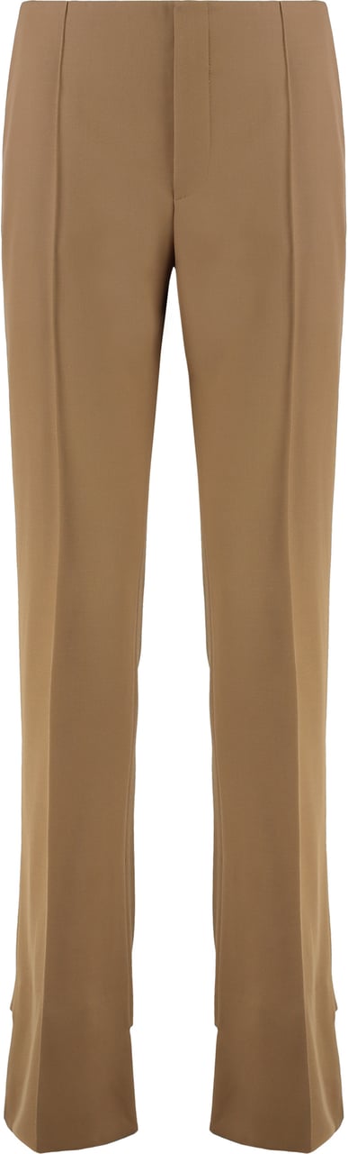 Chloé Wool trousers Bruin