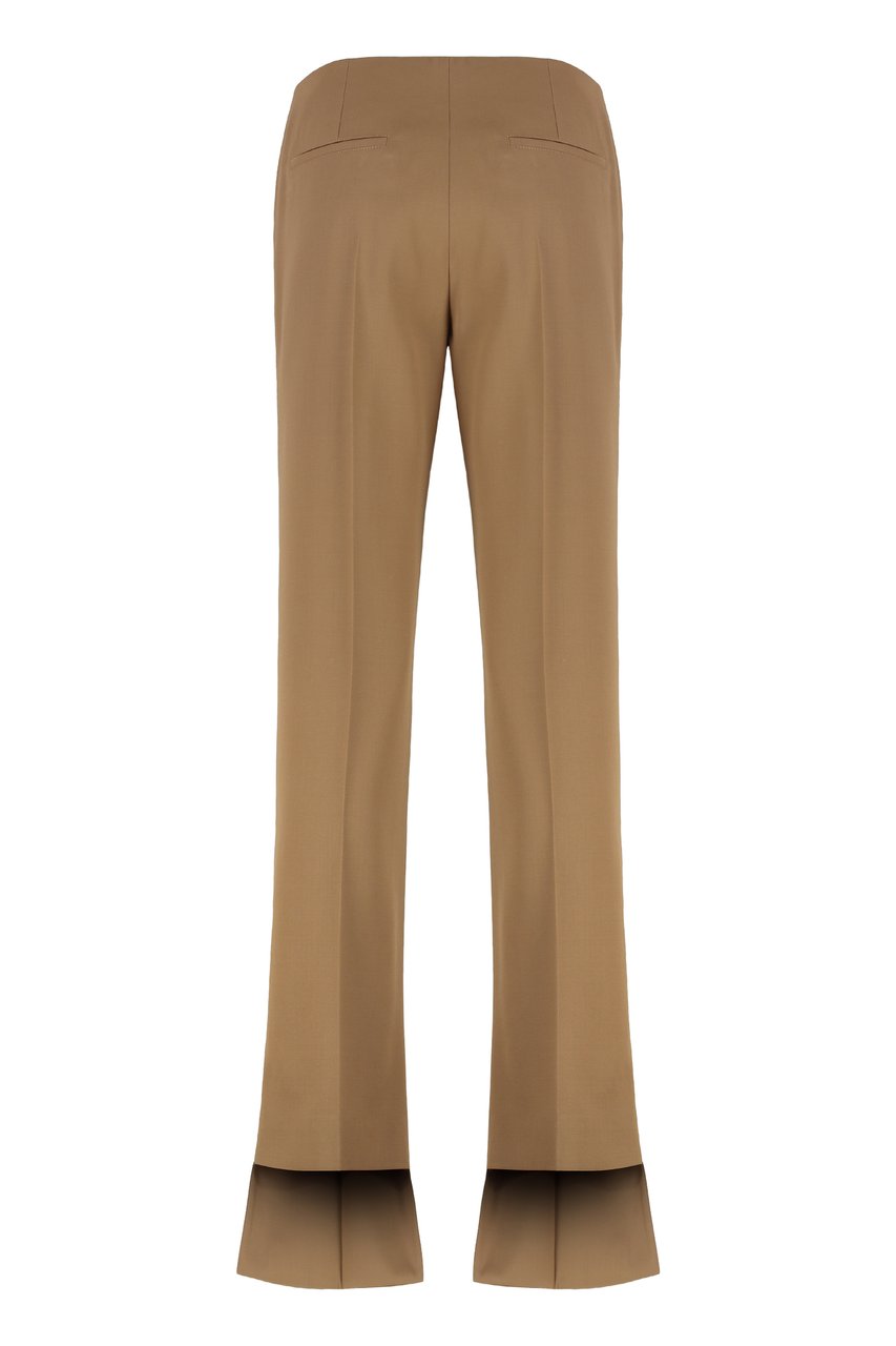 Chloé Wool trousers Bruin