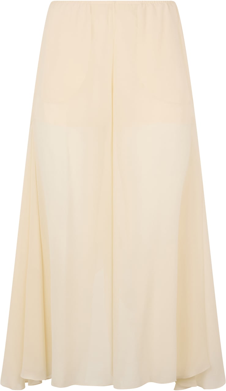 Chloé Silk pants Geel
