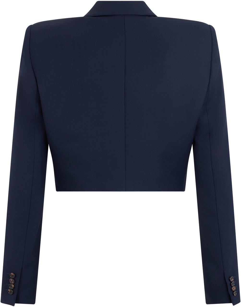 Chloé Crop jacket in wool Blauw