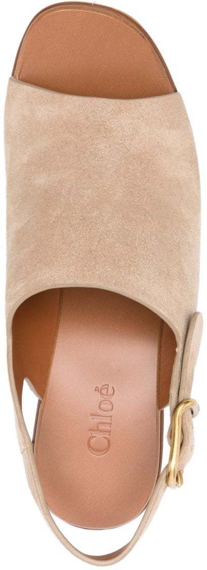 Chloé Sandals Beige Beige