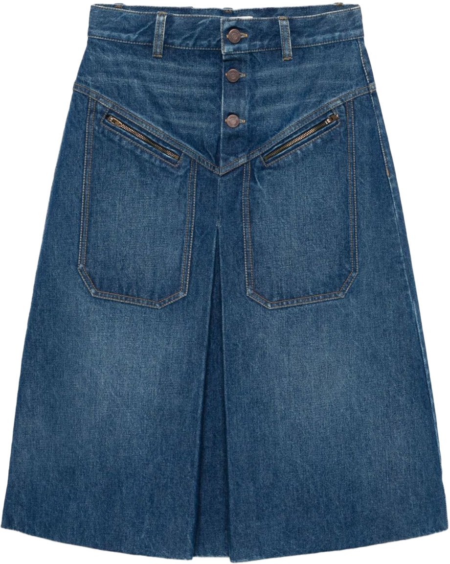 Chloé Skirts Blue Blauw
