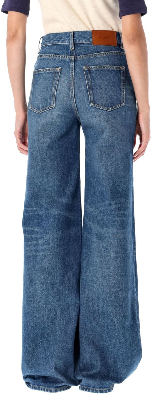 Chloé Denim Hazy Blue Blauw