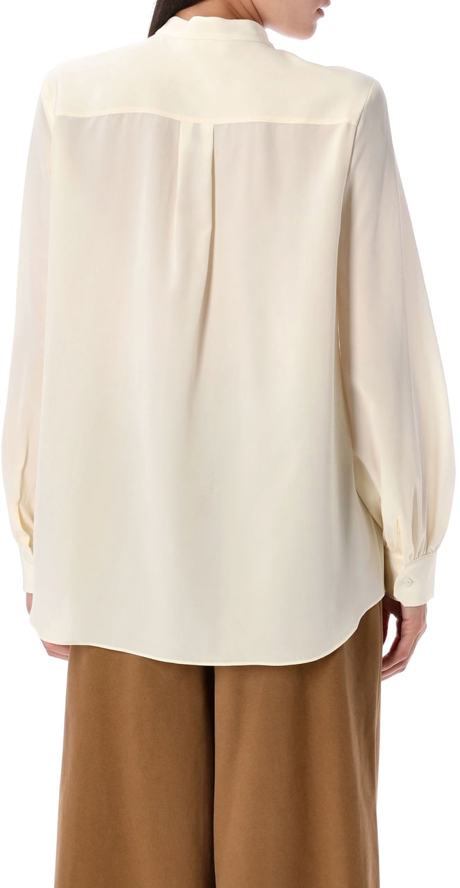 Chloé Blouse Pristine White Wit
