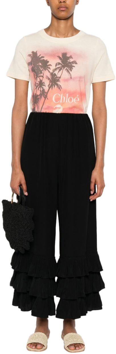 Chloé T-Shirts And Polos Pink Roze