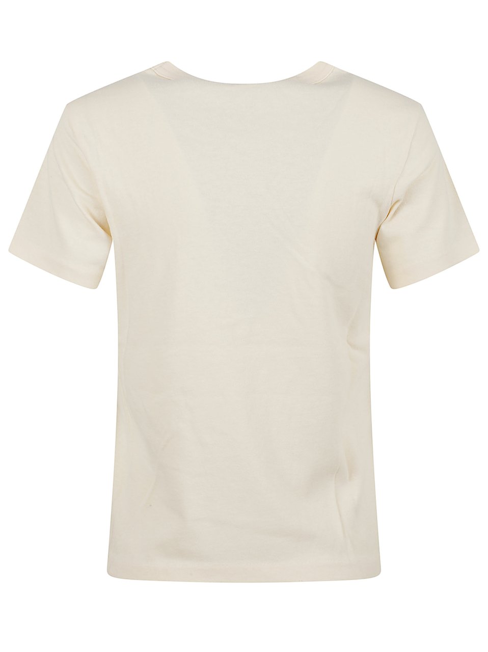 Chloé Organic Cotton Baby Fit Crew Neck T-Shirt Wit