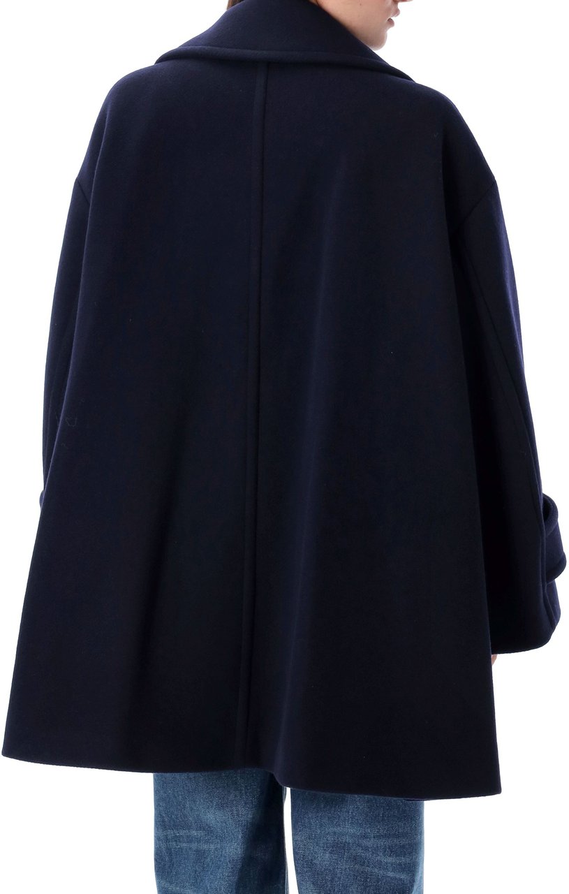 Chloé Peacoat Evening Blue Blauw