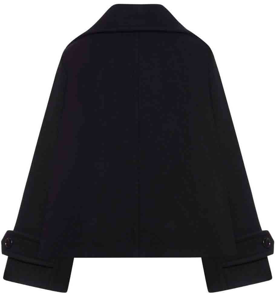 Chloé Coats Black Zwart