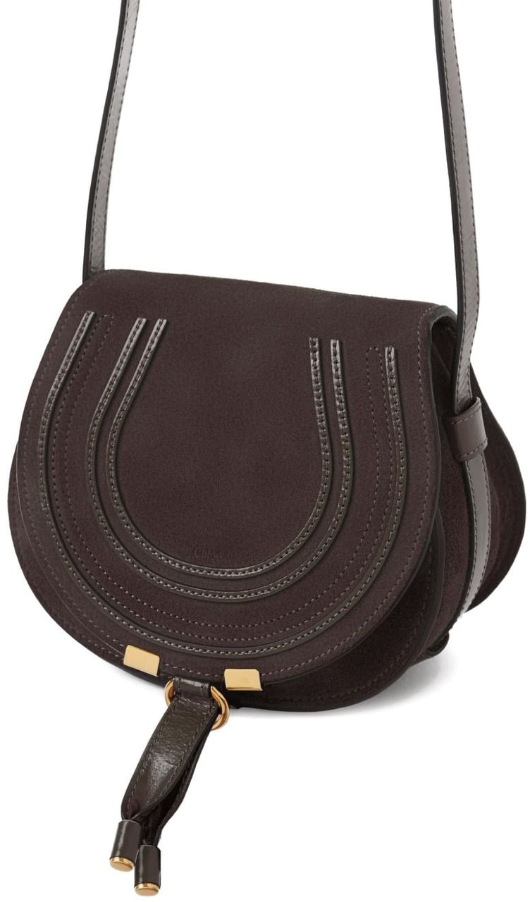 Chloé Bags Marrone Scuro Bruin
