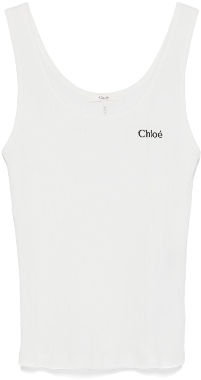 Chloé Top White Wit