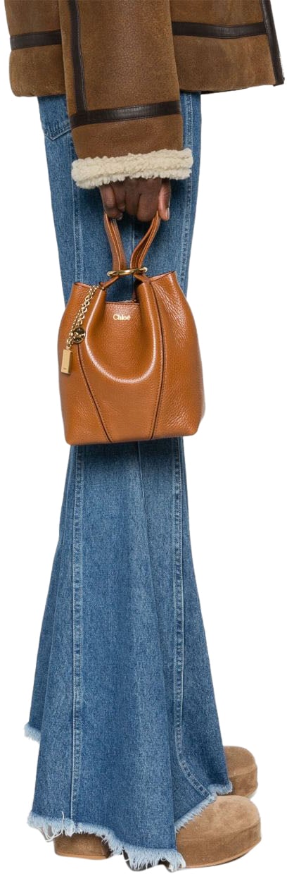 Chloé Bags Leather Brown Bruin