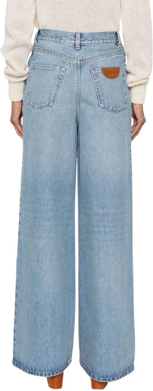 Chloé Jeans Clear Blue Blauw