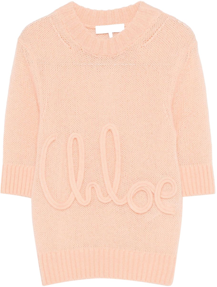 Chloé Sweaters Pink Roze