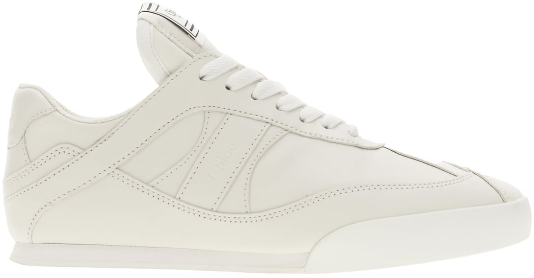 Chloé Chloe White leather Kick sneakers Wit