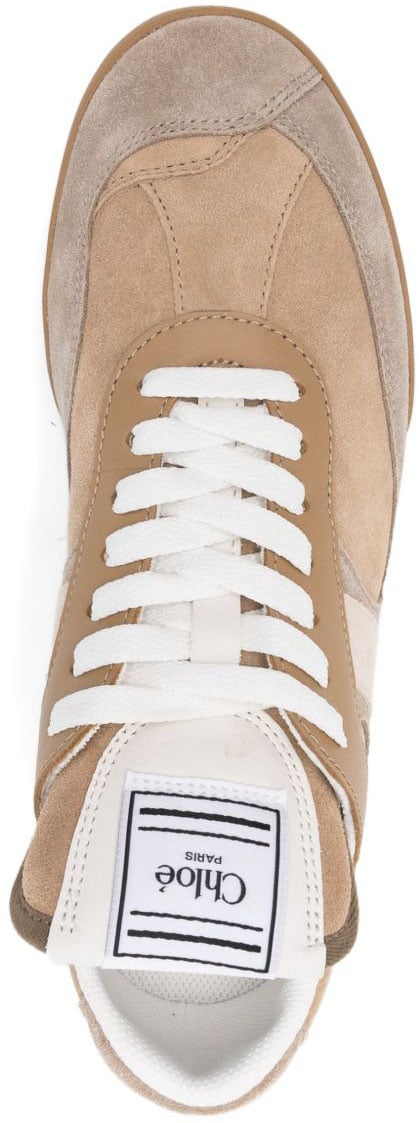 Chloé Sneakers Kaki Bruin