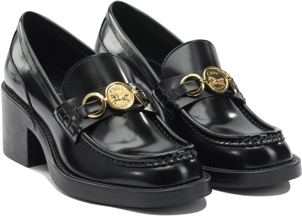 Chloé "Dakota" 60mm loafers Zwart