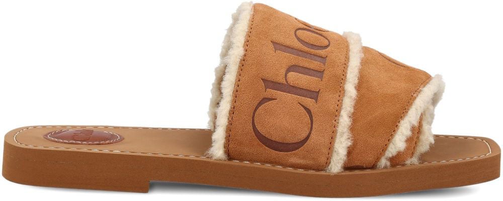 Chloé Sandals Marrone Chiaro Bruin