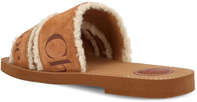 Chloé Sandals Marrone Chiaro Bruin