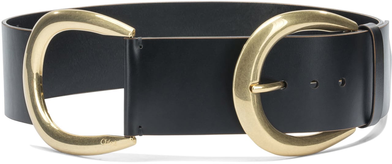Chloé "Anita" Leather belt Zwart