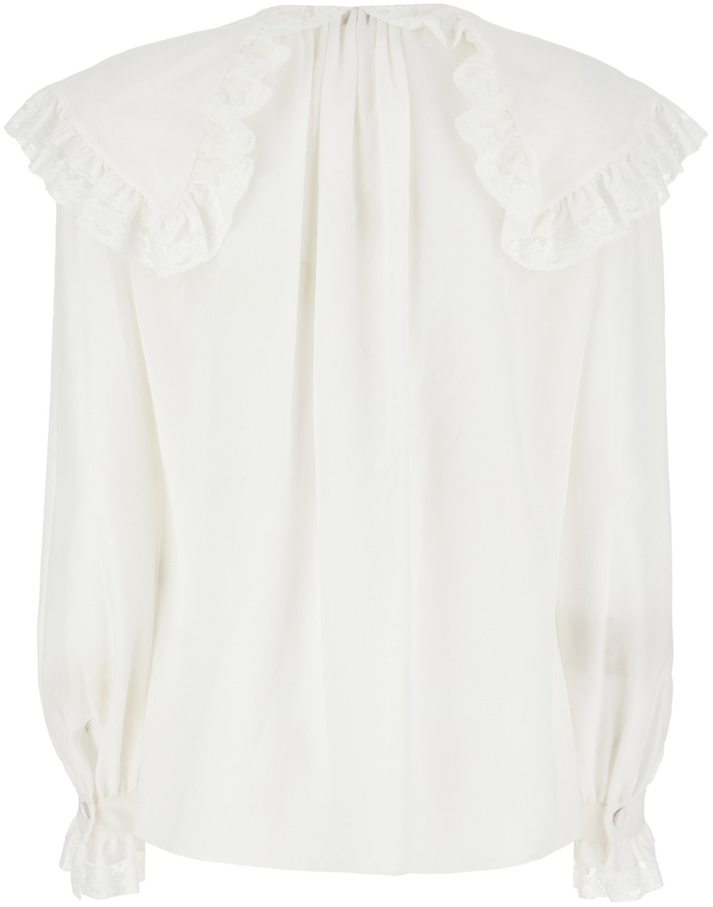 Chloé Chloe Ivory silk blouse Wit