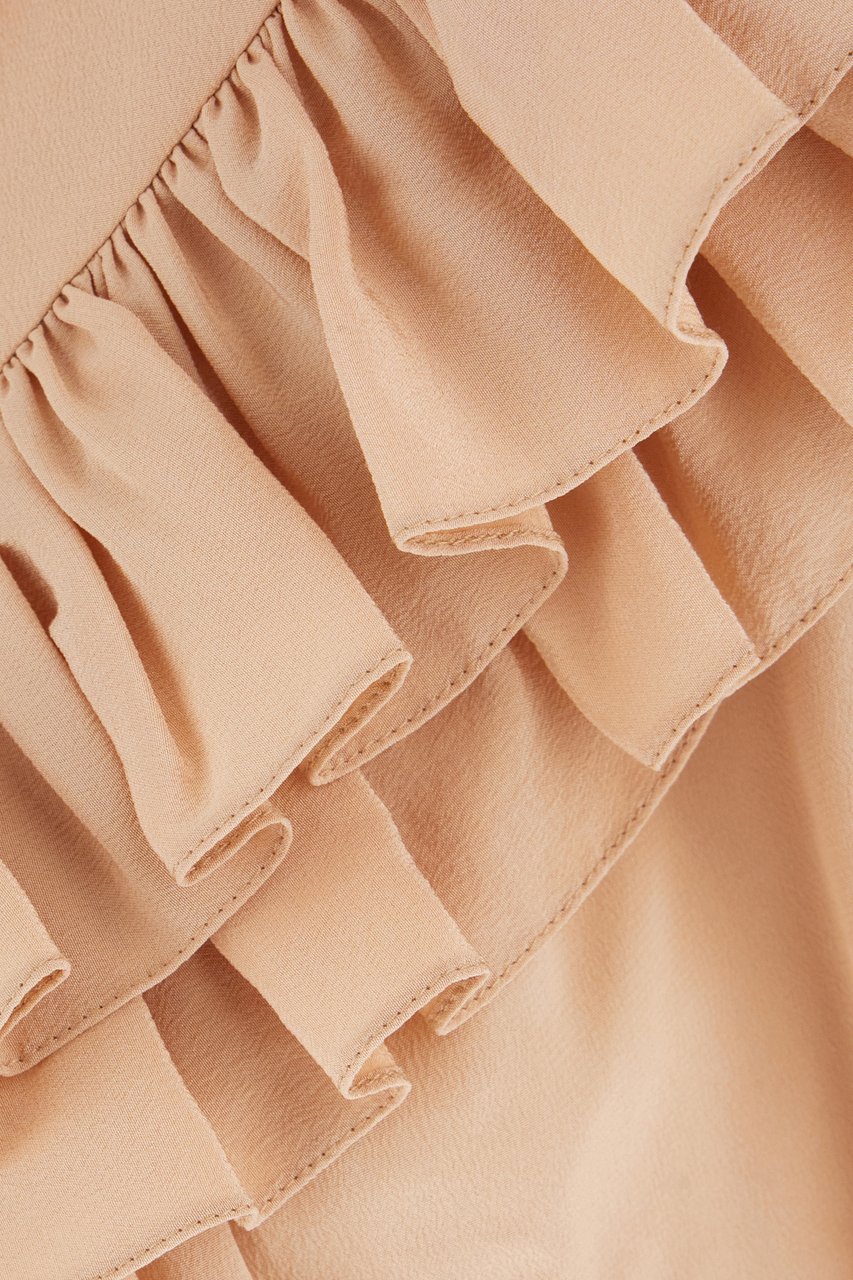 Chloé Chloe Skin pink silk blouse Roze