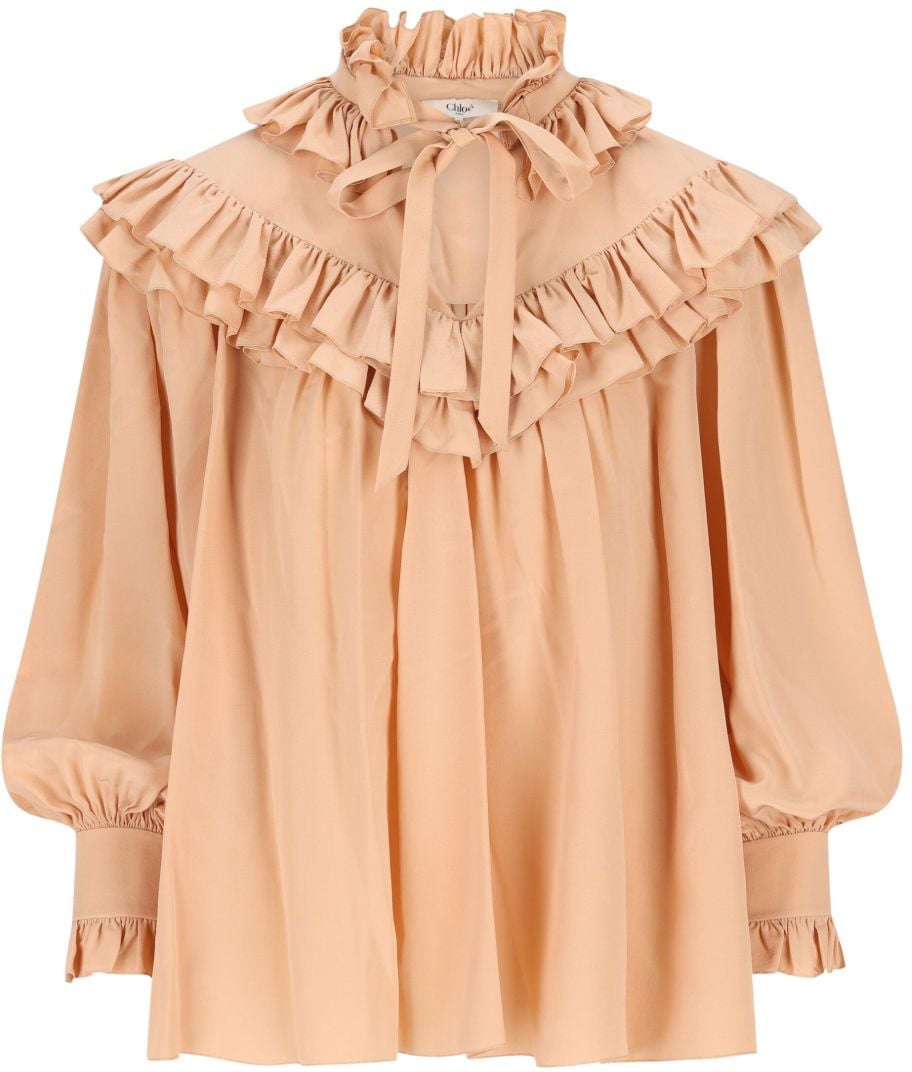 Chloé Top Powder Roze