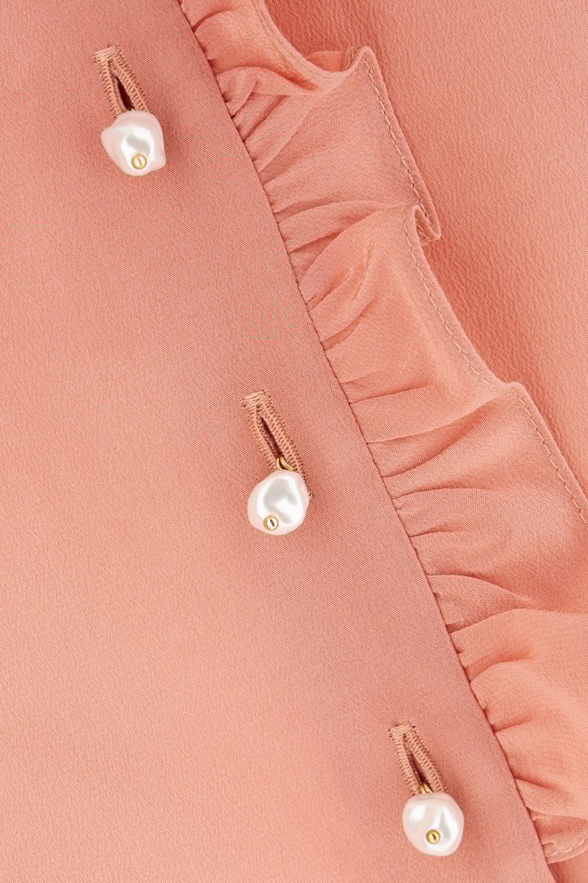 Chloé Chloe Pink silk shirt Roze