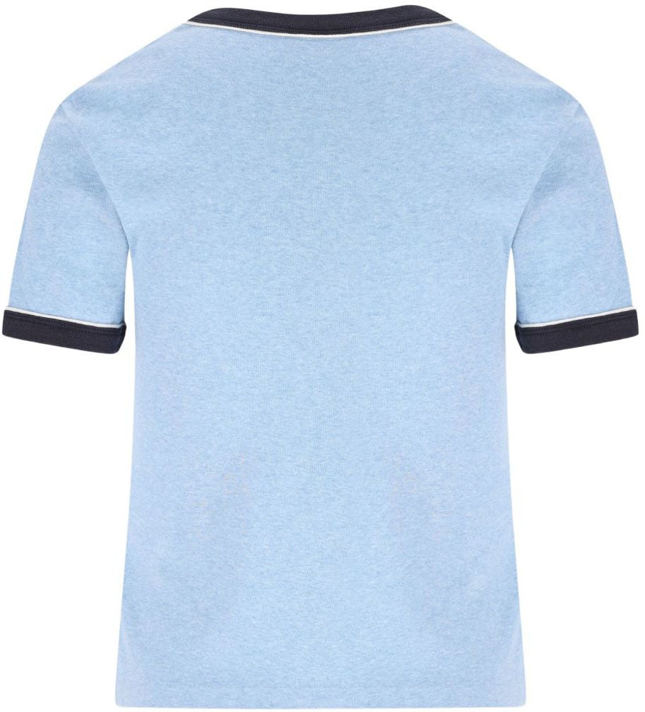 Chloé T-Shirts And Polos Blue Blauw