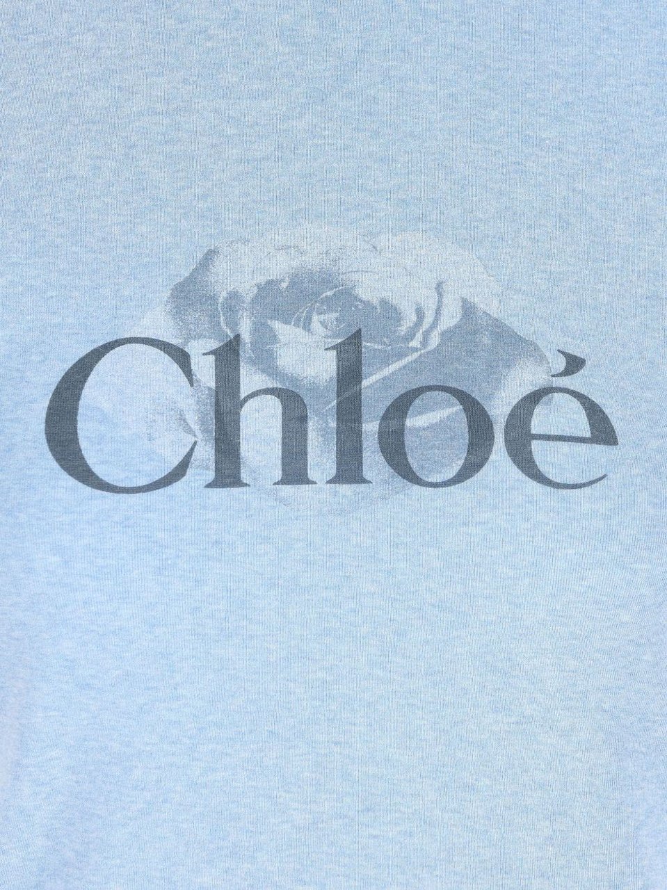 Chloé T-Shirts And Polos Blue Blauw