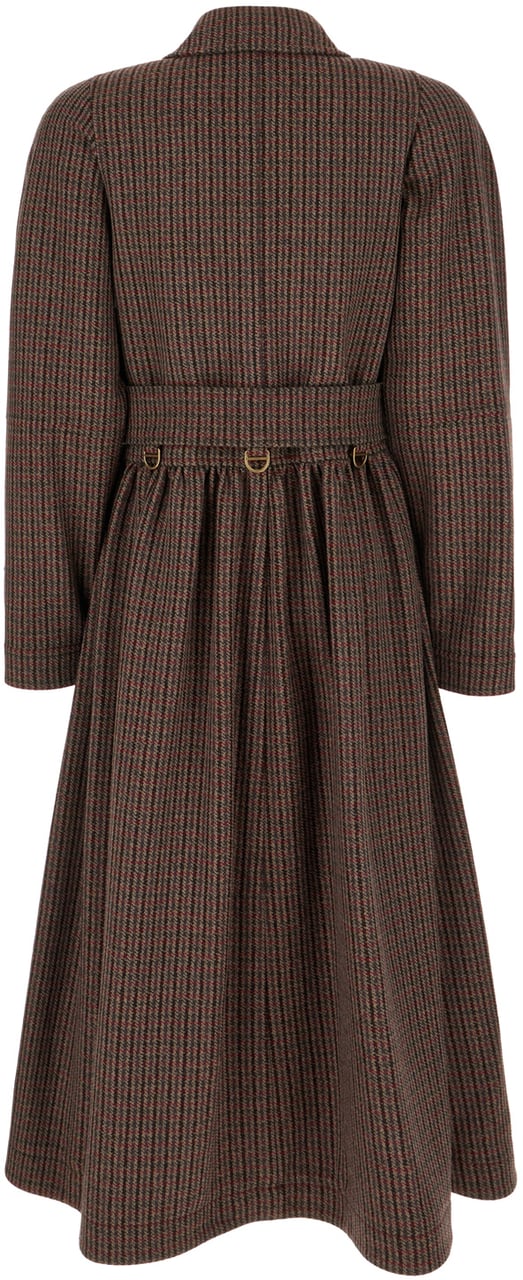 Chloé Chloe Embroidered wool blend coat Divers