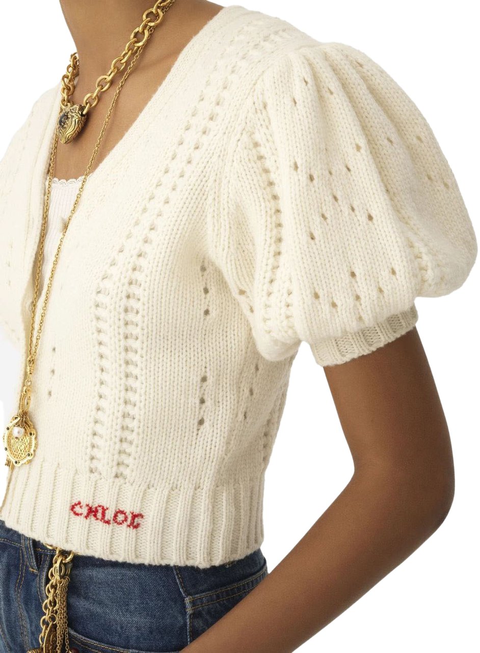 Chloé Top White Wit