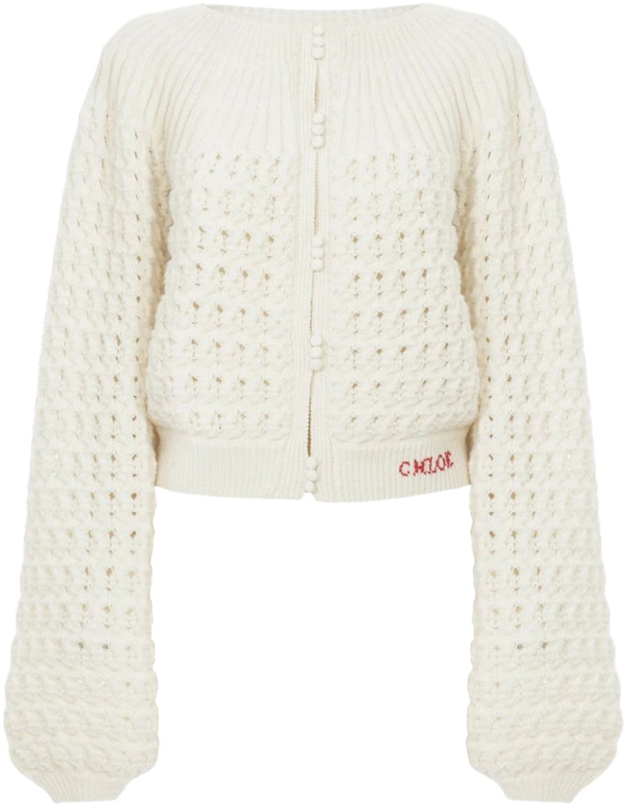 Chloé Sweaters White Wit