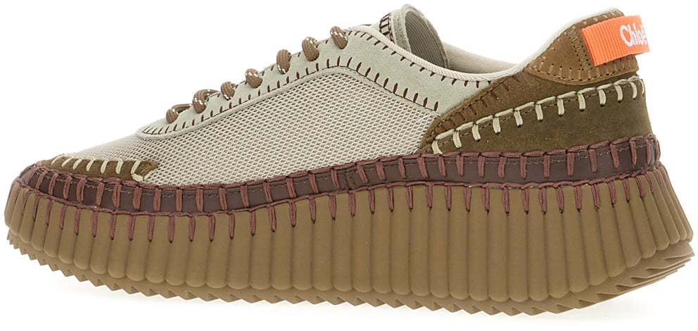 Chloé Chloe Multicolor fabric Nama sneakers Divers