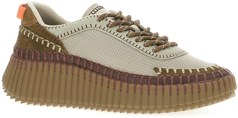 Chloé Chloe Multicolor fabric Nama sneakers Divers