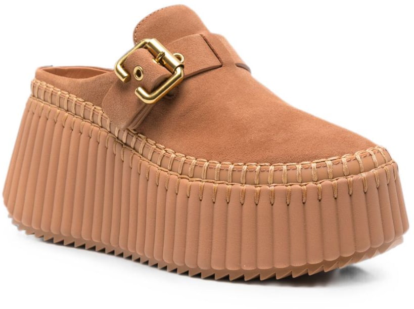 Chloé Sandals Brown Beige