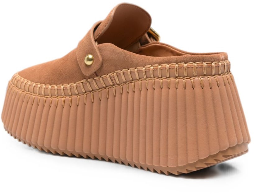 Chloé Sandals Brown Beige