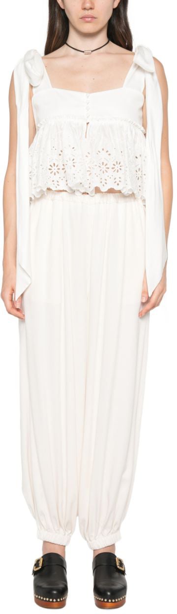 Chloé Top White Wit
