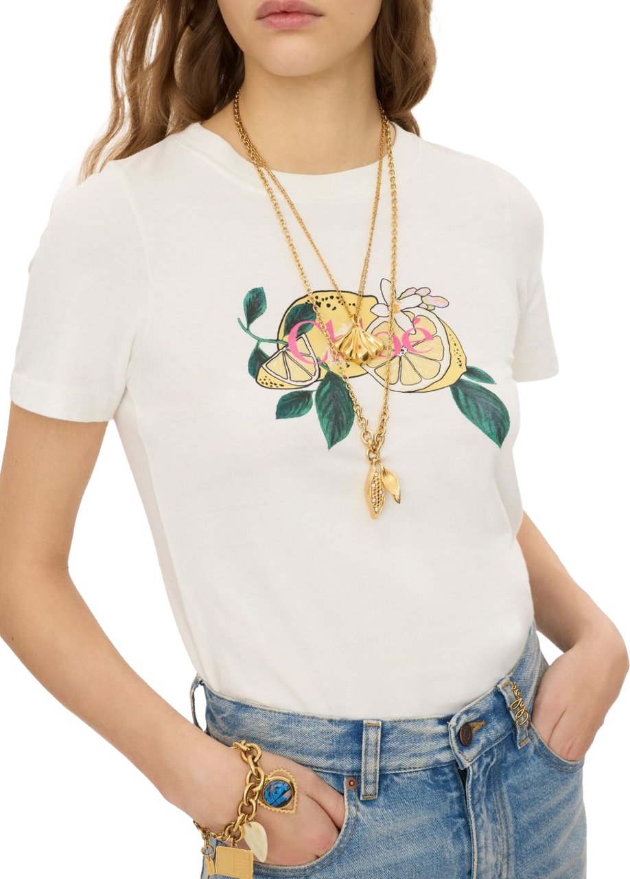 Chloé T-Shirts And Polos White Wit