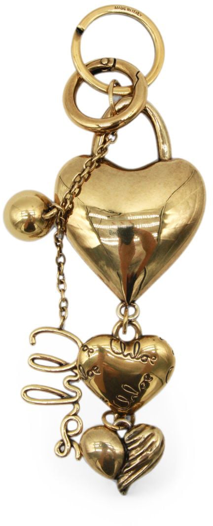Chloé Keychains Gold Goud