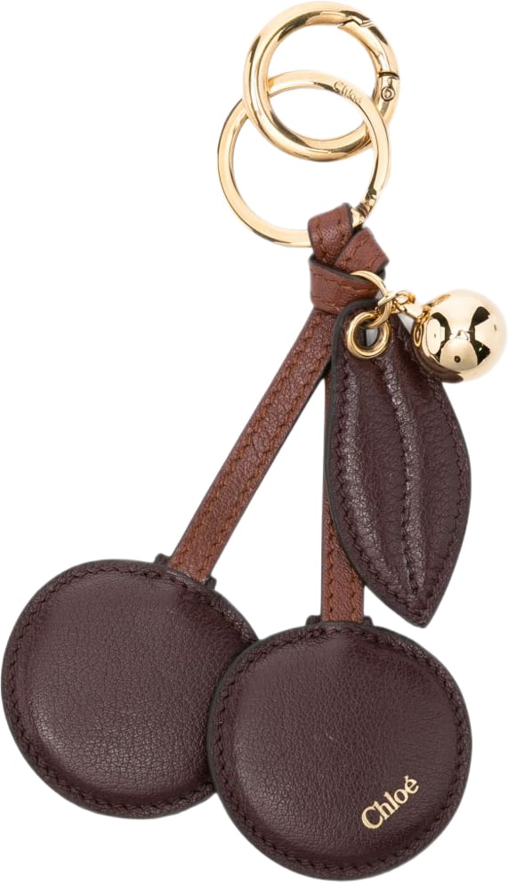 Chloé Keychains Bordeaux Maroon