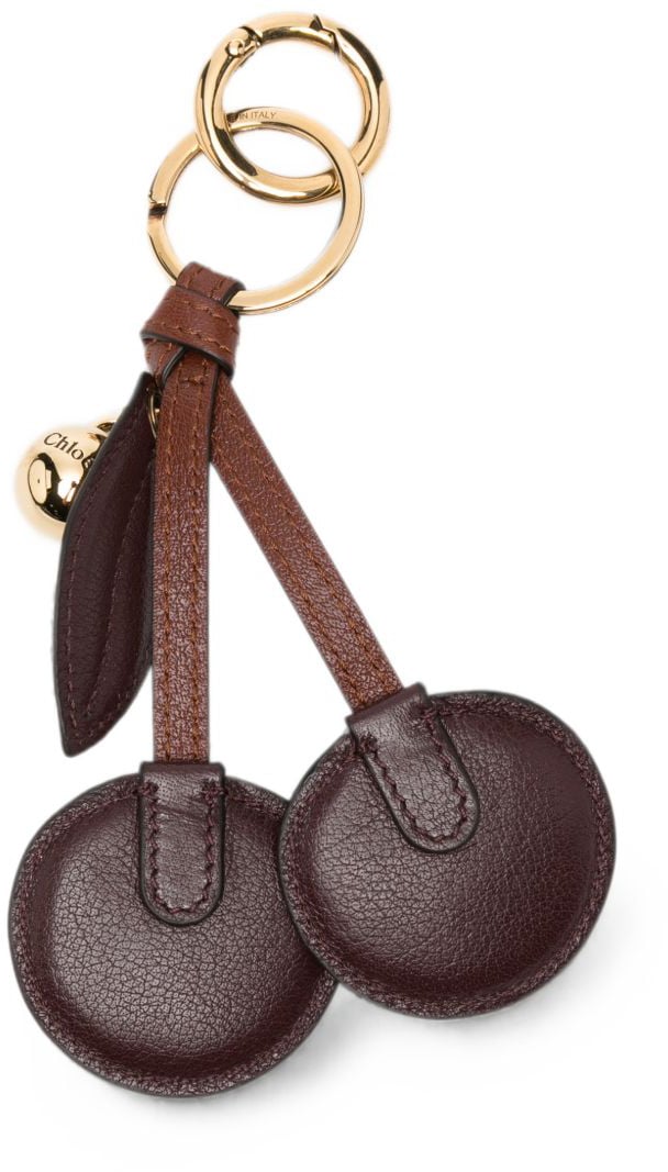 Chloé Keychains Bordeaux Maroon