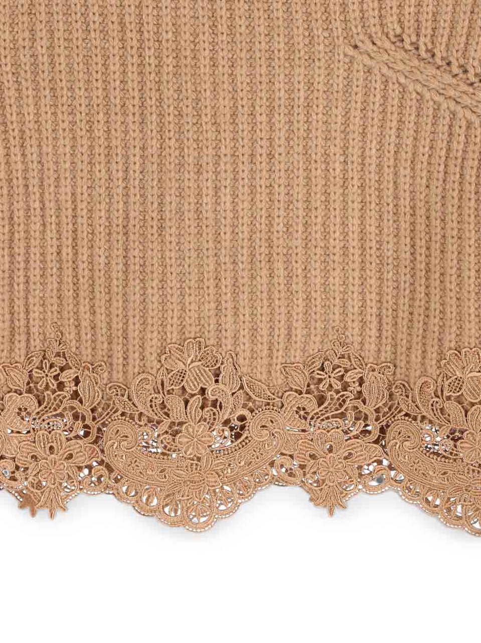 Chloé Sweaters Brown Beige
