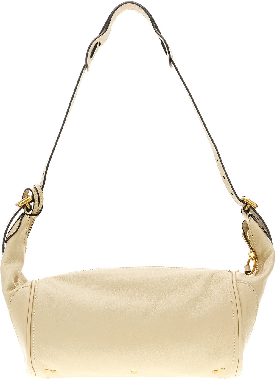 Chloé Chloe Ivory leather Paddington shoulder bag Neutraal