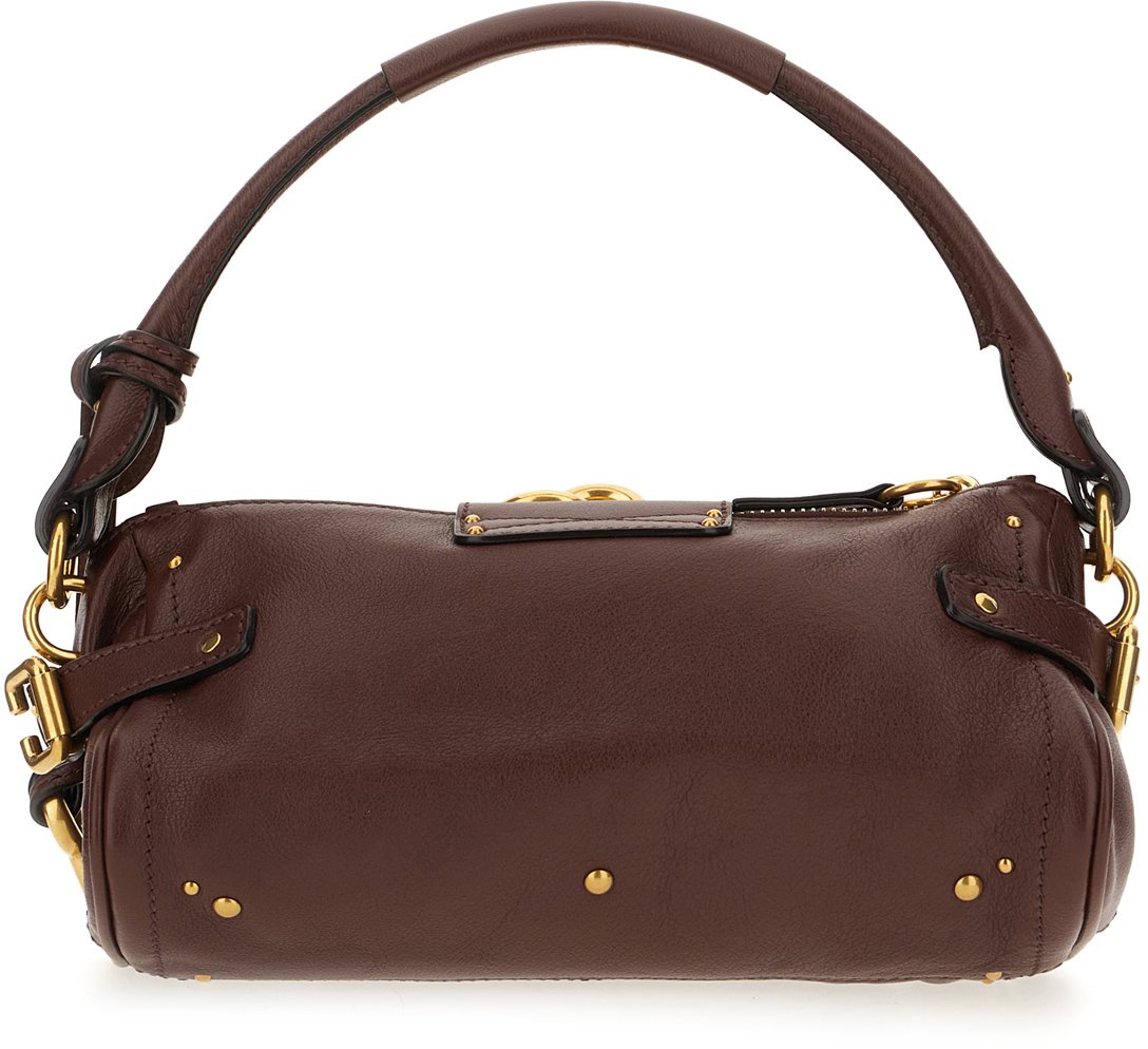 Chloé Chloe Chocolate leather Paddington shoulder bag Bruin