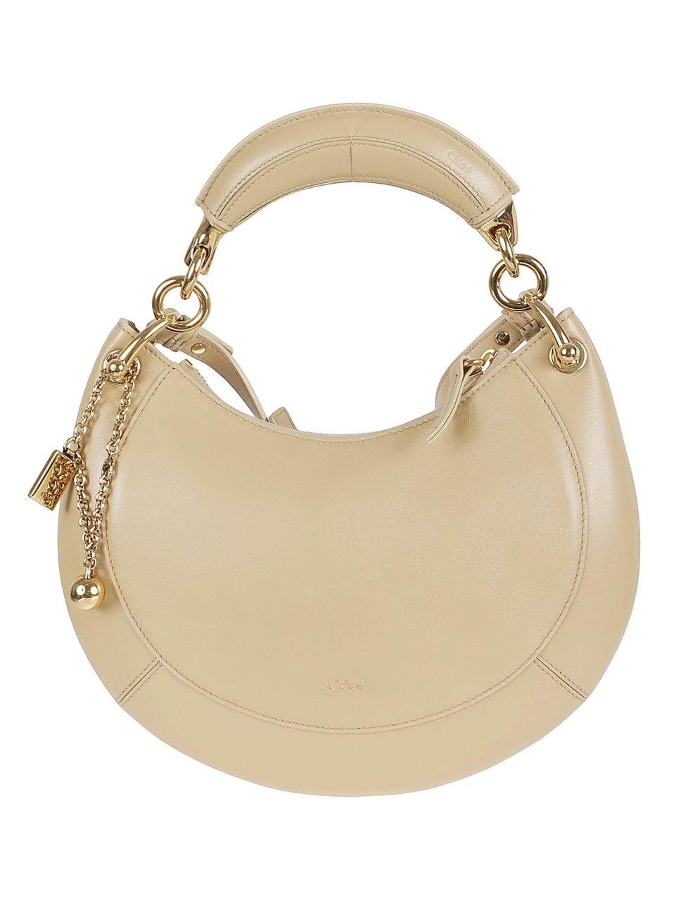 Chloé Crescent-Shaped Handbag Crafted Neutraal